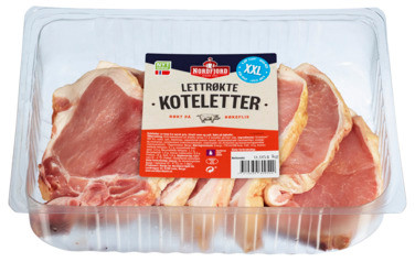 Xxl Lettrøkte Koteletter Ca 800g