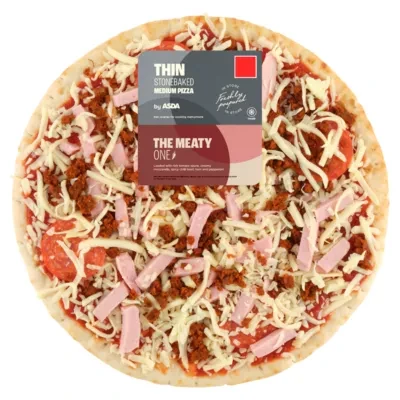 ASDA Medium Thin Stonebaked Pizza 358g
