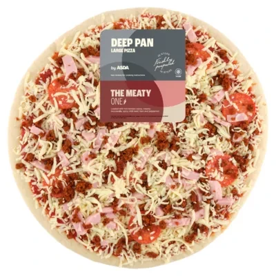 ASDA The Meaty One Large Deep Pan Pizza 903g