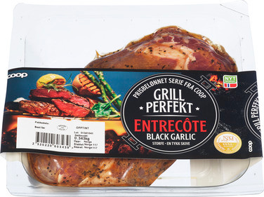 Entrecote Black Garl Ca 400g Vv Coop