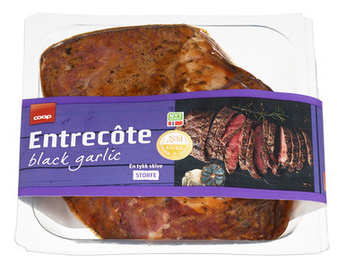 Entrecote Black Garl Ca 400g Vv Coop