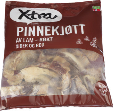 X-tra Lam Pinnekjøtt Røkt 1,5kg Vv