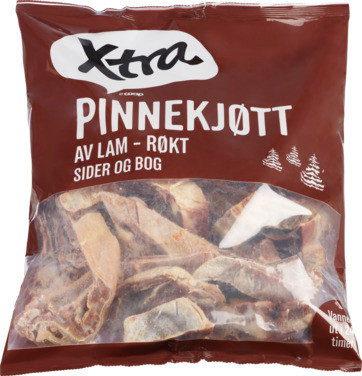X-tra Lam Pinnekjøtt Røkt 1,5kg Vv
