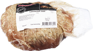 Lammestek Stekt 1kg Skjeggerød