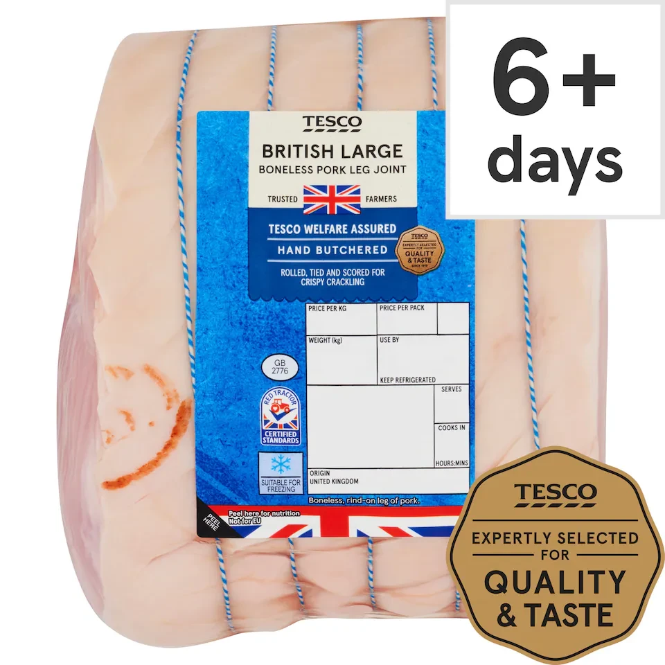 Tesco Large Pork Leg Joint