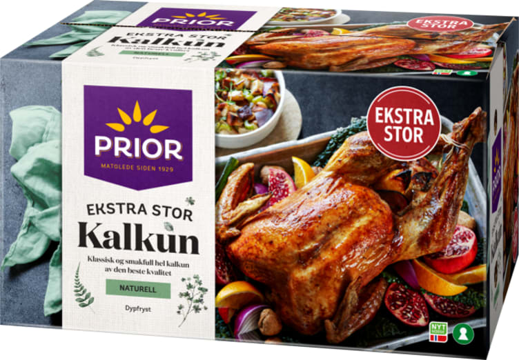 Festkalkun hel 6,5 - 8,5kg Prior