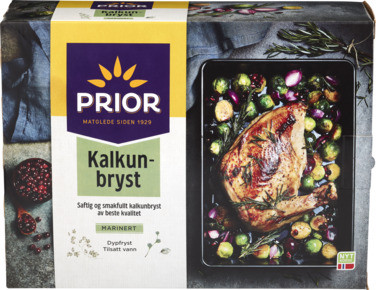 Kalkunbryst Marinert 1,6kg Fryst Prior