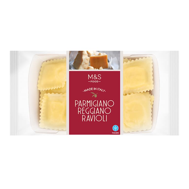 M&S Parmesan Ravioli