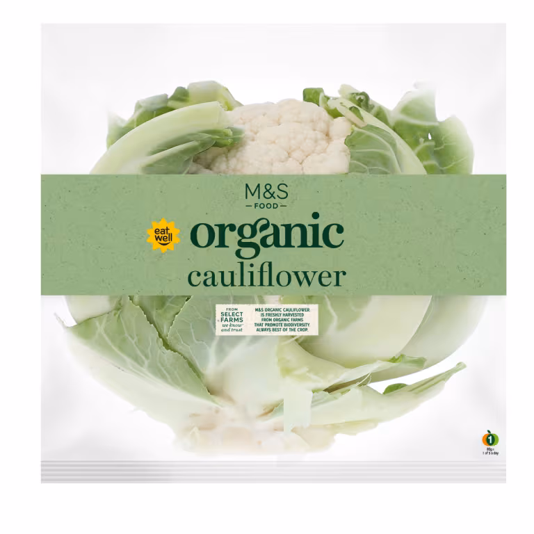 M&S Organic Cauliflower