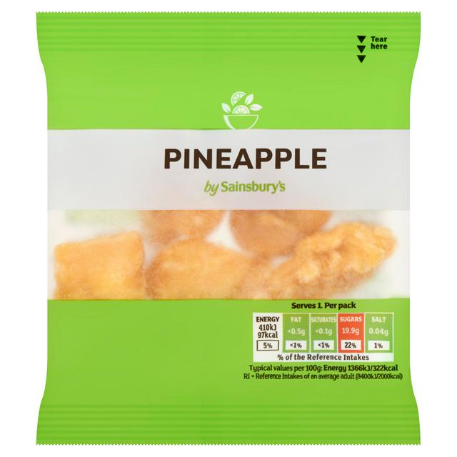 Sainsbury's Dried Pineapple 30g