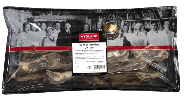 Pinnekjøtt Røkt Ca1,2kg Mydland
