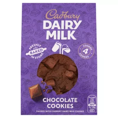 Cadbury Dairy Milk Chocolate Cookies 4pk