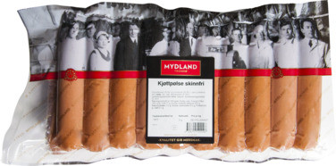 Kjøttpølse Skinnfri Ca 2,5kg Frys Mydland