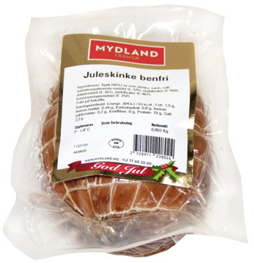Juleskinke Benfri Mydland