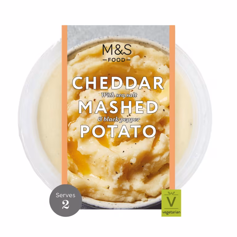 M&S Cheddar Cheese Mashed Potato