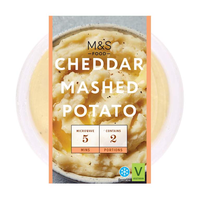 M&S Cheddar Cheese Mashed Potato