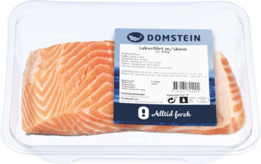 Laksefilet m/Skinn 400g