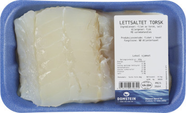 Torskefilet Lettsalt Ca 400g Domstein
