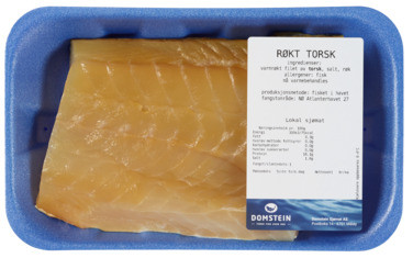 Torskefilet Røkt Ca 400g