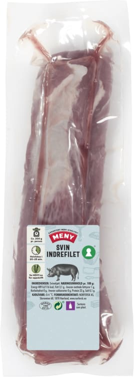 Svin Indrefilet Ca500g Meny