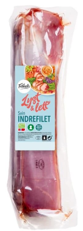 Svin Indrefilet Ca500g Folkets