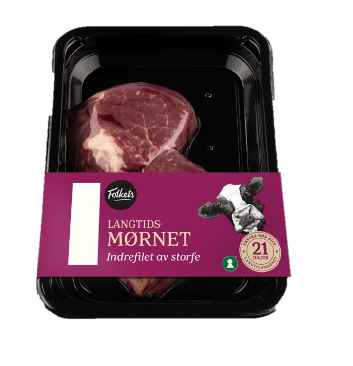 Storfe Indrefilet skivet Mørnet Folkets