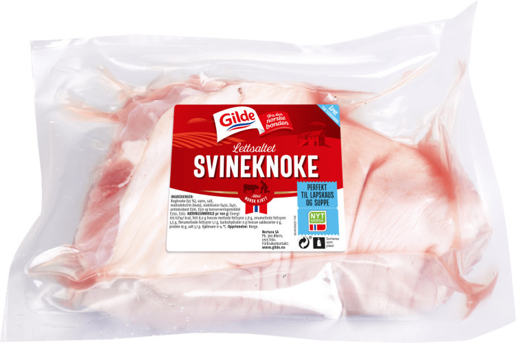 Svineknoke Lettsaltet Ca1,15kg Gilde