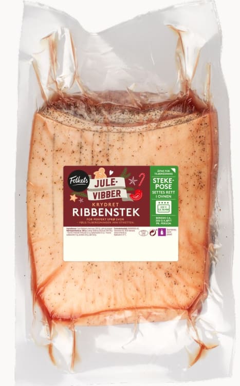 Svin Ribbenstek Krydret i Stekepose Ca1,3kg
