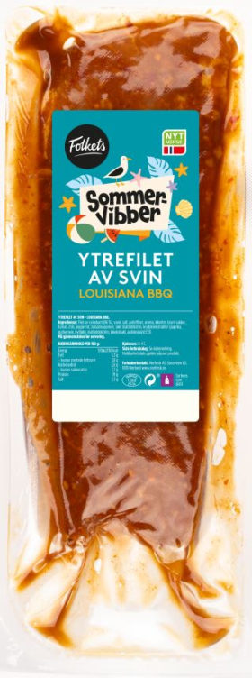 Svin Ytrefilet Louisiana Ca500g Sommervibber