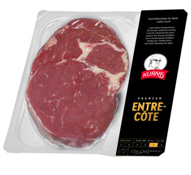 Premium Entrecôte i Skiver