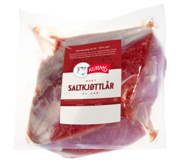 Saltkjøttlår Rå Delt Kuraas