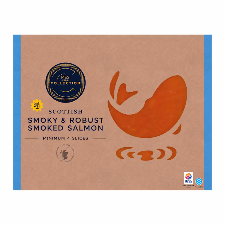 M&S Scottish Smoky & Robust Smoked Salmon