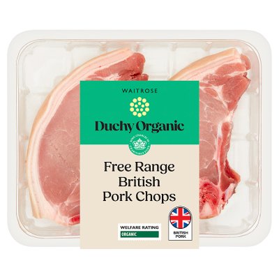 Duchy Organic Free Range British Pork Chops