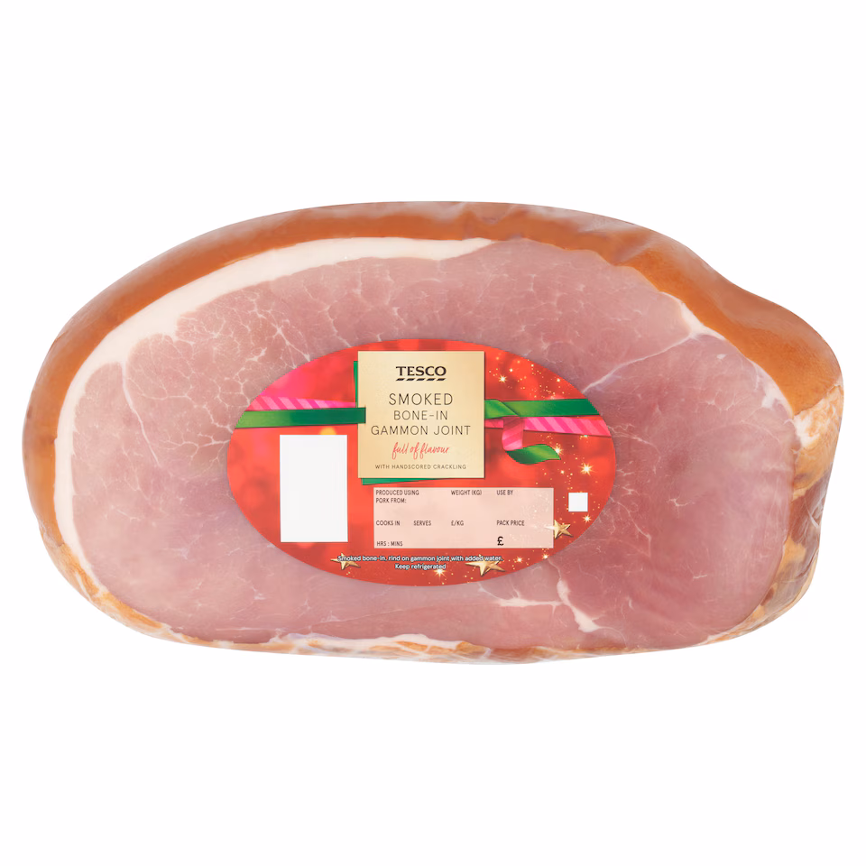 Tesco Smoked Gammon Joint Bone In