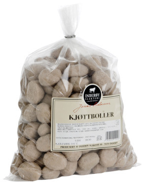 Kjøttboller Ferske Kokt