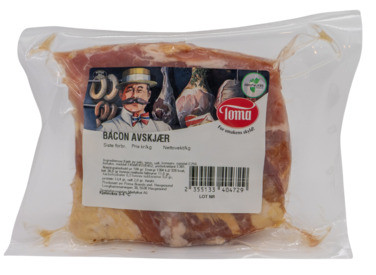 Baconavskjær 300g Toma