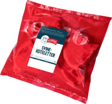 Svinekoteletter Ca 1kg Kuraas