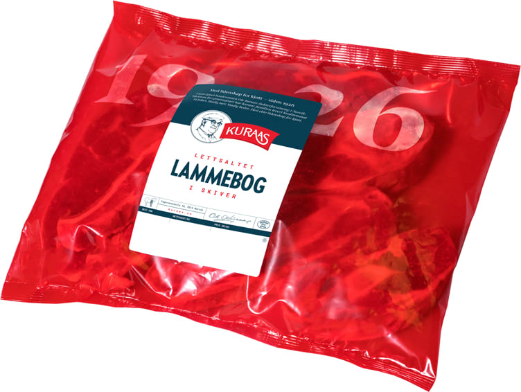 Lammebog Salt skivet Ca1kg Kuraas