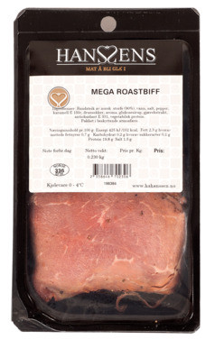 Roastbiff Sk 250g Hanssens