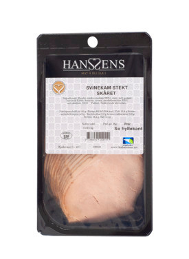 Svinekam Stekt Sk 250g Hanssens