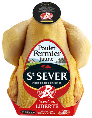 Landkylling Label Rouge 1.4kg Gul Frittgående St Sever