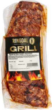 Spareribs Kokt Marinert Ringdal