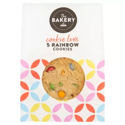 ASDA Rainbow Cookies 5pk
