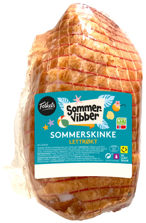 Sommerskinke Lettrøkt Ca1kg Folkets