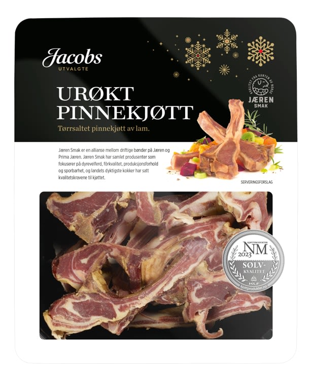 Pinnekjøtt Urøkt Ca1,8kg Jacobs Utvalgte