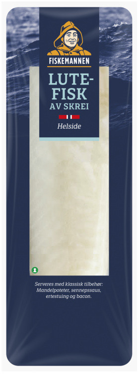 Lutefisk hel Loin ca 1kg Fiskemannen