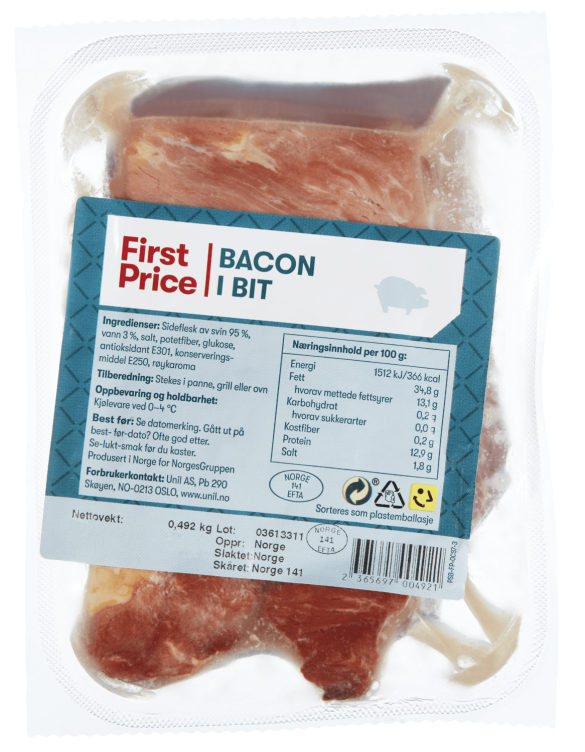 Bacon i Bit Ca400g First Price