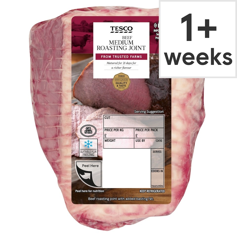 Tesco Beef Medium Roasting Joint