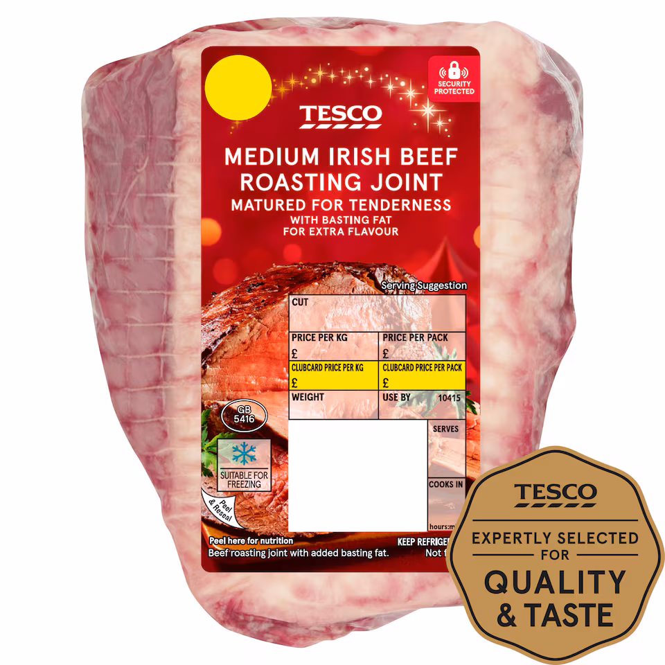 Tesco British Beef Medium Roasting Joint