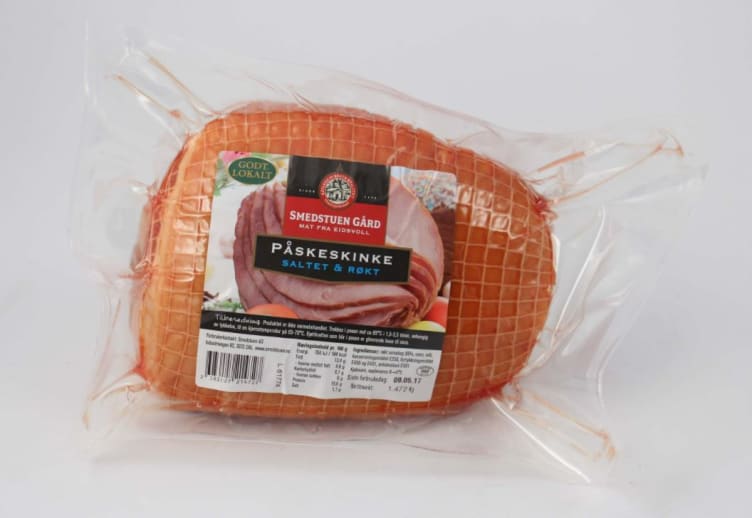 Påskeskinke Røkt Ca1,4kg Smedstuen